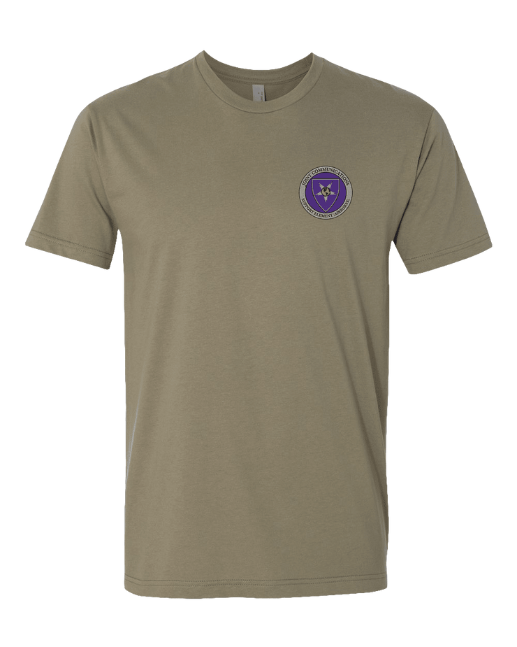 T150: "Lima Legions" Eco-Hybrid Ultra T-shirt (US Army, 4th JCS, Lima Troop) UTD Reloaded Gear Co. S Army OCP Tan 