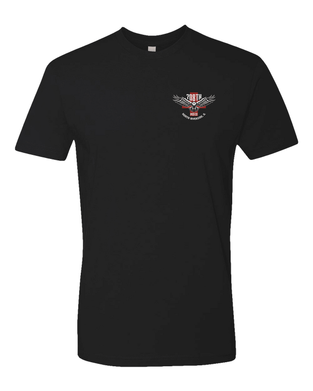 T150: "Quick To Save" Eco-Hybrid Ultra T-shirt (US Army, 708th MCGA) UTD Reloaded Gear Co. S Black 