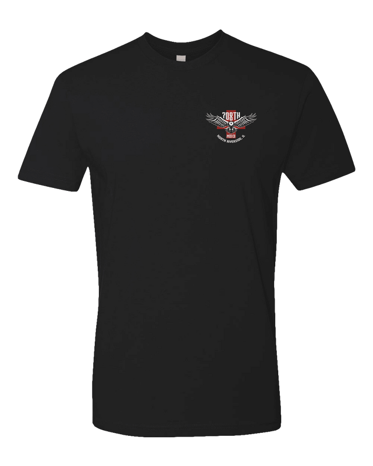 T150: "Quick To Save" Eco-Hybrid Ultra T-shirt (US Army, 708th MCGA) UTD Reloaded Gear Co. S Black 
