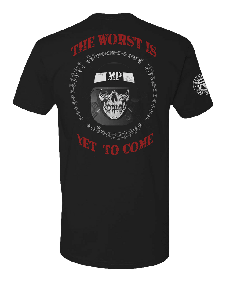 T150: "The Worst Is Yet To Come" Eco-Hybrid Ultra T-shirt (US Army, 1303rd MP Co.) UTD Reloaded Gear Co. 