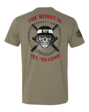 T150: "The Worst Is Yet To Come" Eco-Hybrid Ultra T-shirt (US Army, 1303rd MP Co.) UTD Reloaded Gear Co. 