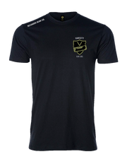 T150: "Varsity" Eco-Hybrid Ultra T-shirt (US Army, G/6-101 AVN REGT) UTD Reloaded Gear Co. S Black 