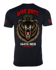 T150: "War Docs" Eco-Hybrid Ultra T-shirt w/Flag (USAR 144 MCD) UTD Reloaded Gear Co. 
