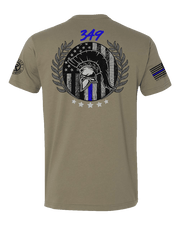 T150: "We Stand As One" Eco-Hybrid Ultra T-shirt (Broward Police Academy, Class 349) UTD Reloaded Gear Co. 