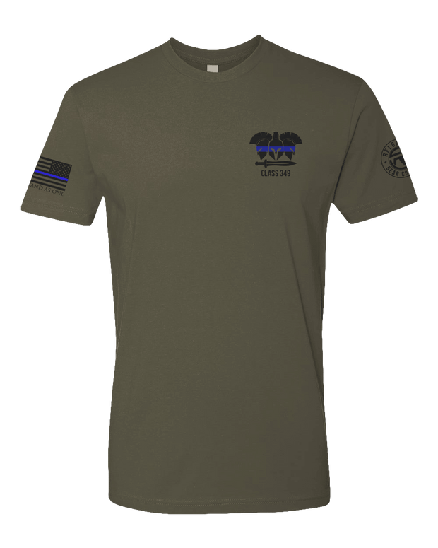 T150: "We Stand As One" Eco-Hybrid Ultra T-shirt (Broward Police Academy, Class 349) UTD Reloaded Gear Co. S OD Green 