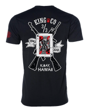 UTD T100: "King Co. (2021)" Classic Cotton T-shirt (USMC 3/3 Kilo Co.) UTD Reloaded Gear Co. 