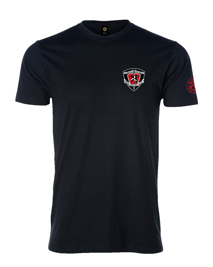 UTD T100: "King Co. (2021)" Classic Cotton T-shirt (USMC 3/3 Kilo Co.) UTD Reloaded Gear Co. S Black 