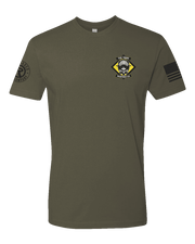 UTD T100: "The Tribe" Classic Cotton T-shirt (USMC 2/6 Weapons Co.) UTD Reloaded Gear Co. S OD Green 