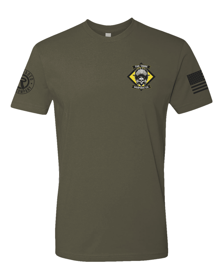 UTD T150: "The Tribe" Eco-Hybrid Ultra T-shirt (USMC 2/6 Weapons Co.) UTD Reloaded Gear Co. S OD Green 