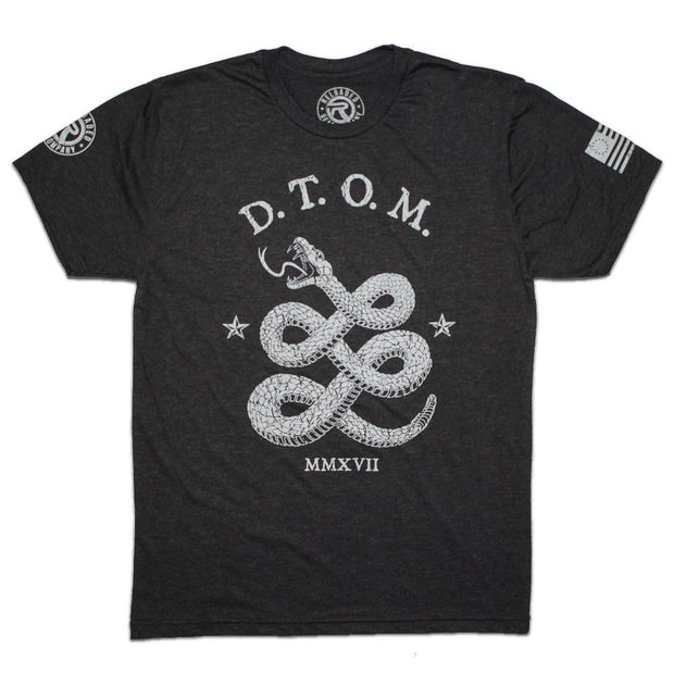 Vintage Collection "D.T.O.M" Premium Tri-Blend T-shirt T-Shirts Reloaded Gear Co. S Vintage Black 